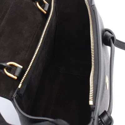 Pre-owned Celine Black Leather Handbag Shoulder Bag ()