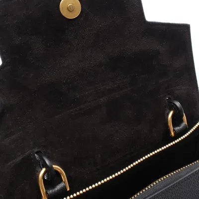 Pre-owned Celine Black Leather Handbag Shoulder Bag ()