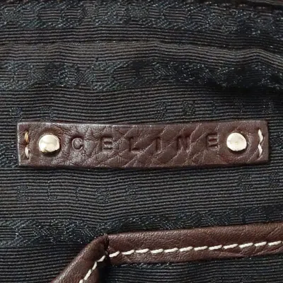 Pre-owned Celine Brown Leather Tote Bag ()