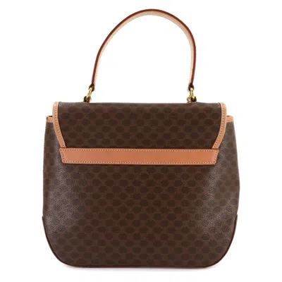 Pre-owned Celine Brown Pvc Leather Handbag Shoulder Bag ()