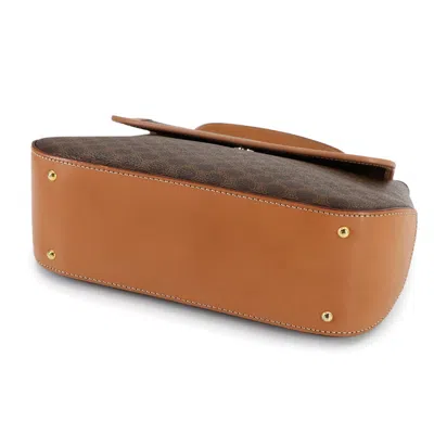 Pre-owned Celine Brown Pvc Leather Handbag Shoulder Bag ()