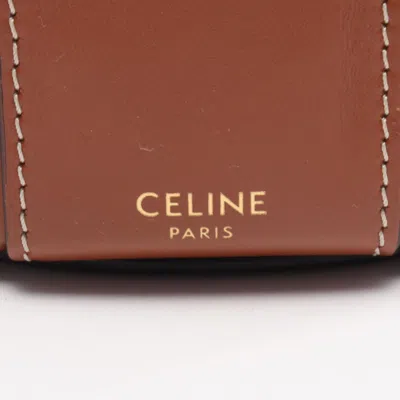 Pre-owned Celine Brown Pvc Leather Shoulder Bag ()
