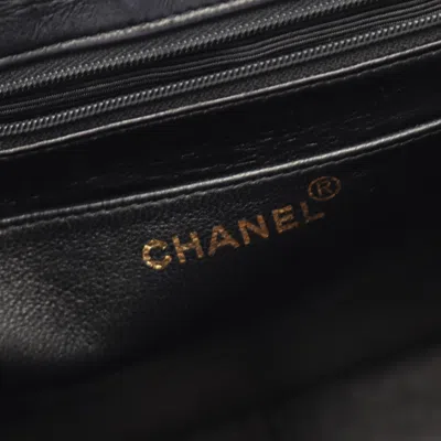 Pre-owned Chanel Black Leather Backpack ()
