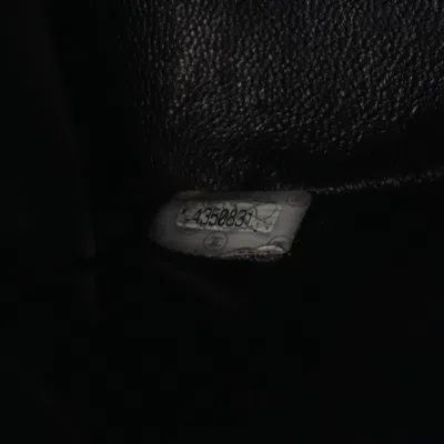 Pre-owned Chanel Black Leather Backpack ()