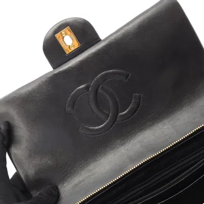 Pre-owned Chanel Black Leather Backpack ()