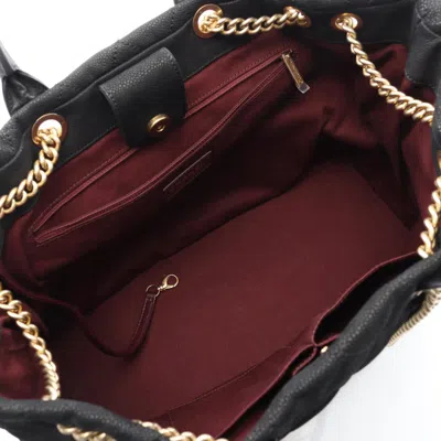 Pre-owned Chanel Black Leather Tote Bag ()