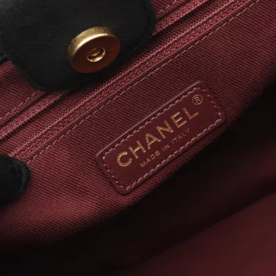 Pre-owned Chanel Black Leather Tote Bag ()