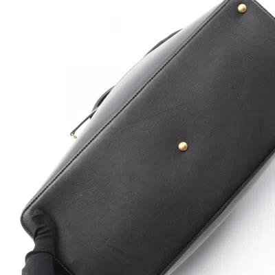 Pre-owned Chanel Black Leather Tote Bag ()