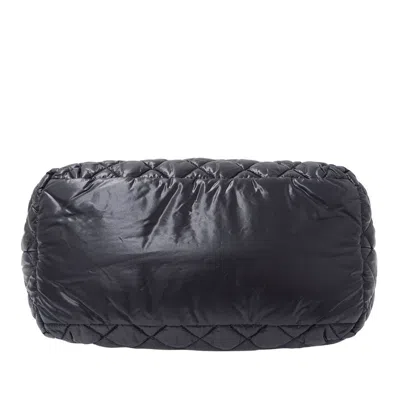 Pre-owned Chanel Black Nylon Tote Bag ()
