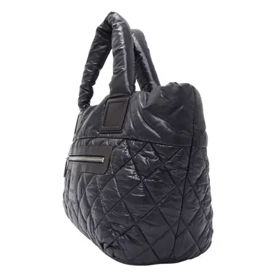 Pre-owned Chanel Black Nylon Tote Bag ()