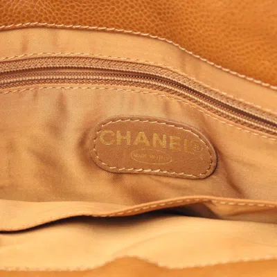 Pre-owned Chanel Brown Leather Tote Bag ()