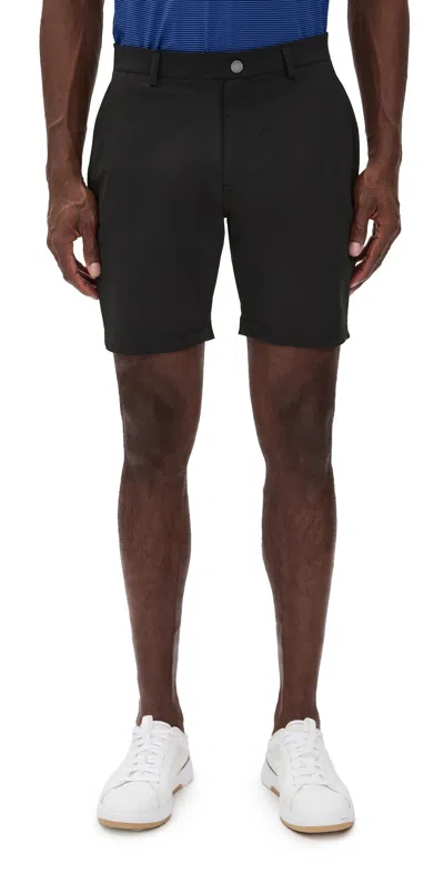 Redvanly Hanover Pull On Shorts 7.5 Tuxedo In Black