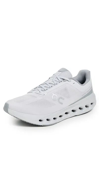 On Cloudsurfer Next Sneakers Glacier In Gray