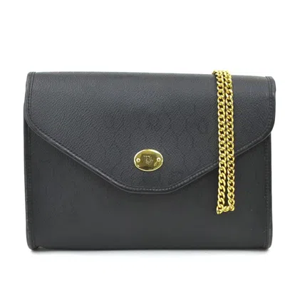 Pre-owned Dior Christian  Black Leather Shoulder Bag ()