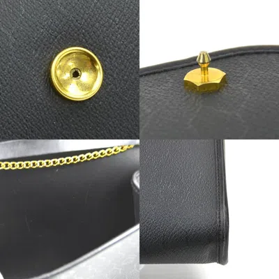 Pre-owned Dior Christian  Black Leather Shoulder Bag ()