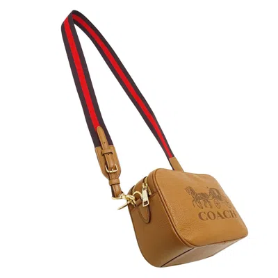 Pre-owned Coach Brown Leather Shoulder Bag ()