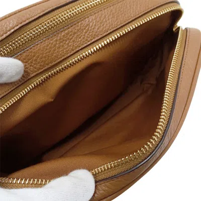 Pre-owned Coach Brown Leather Shoulder Bag ()