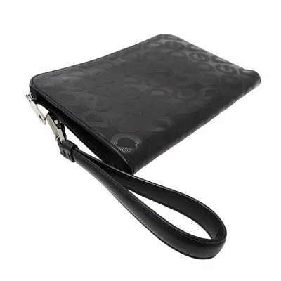 Pre-owned Dolce & Gabbana Black Leather Clutch Bag ()