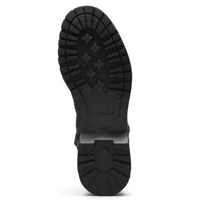 La Canadienne Hunter Genuine Shearling Lined Waterproof Boot In Black