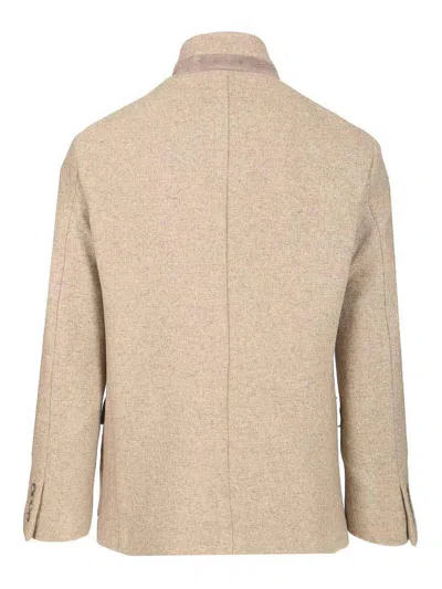 Fay Men Duty Jacket In Neutral
