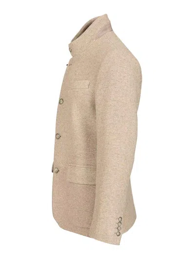Fay Men Duty Jacket In Neutral