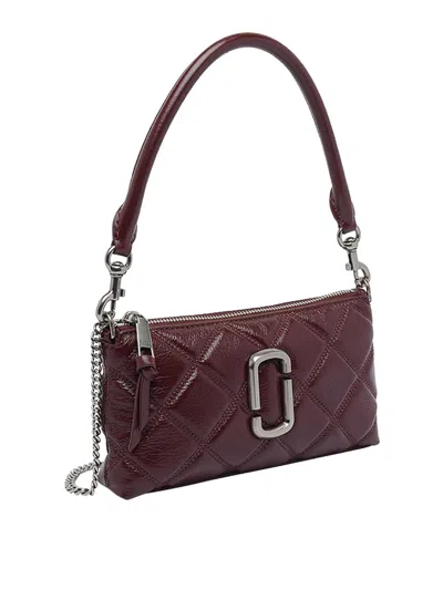 Marc Jacobs The Quilted Snapshot Convertible Shoulder Bag In Red