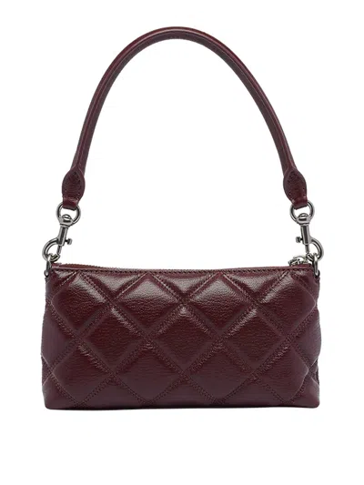 Marc Jacobs The Quilted Snapshot Convertible Shoulder Bag In Red