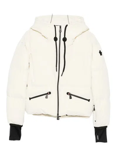 Moncler Grenoble Ski Jacket Allesaz With Hood In Nude