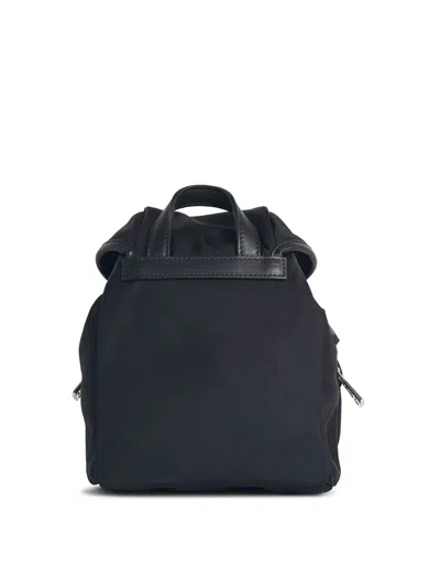 Moncler Functional Polyester Backpack With Multiple Pockets In Black