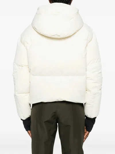 Moncler Grenoble Ski Jacket Allesaz With Hood In Nude