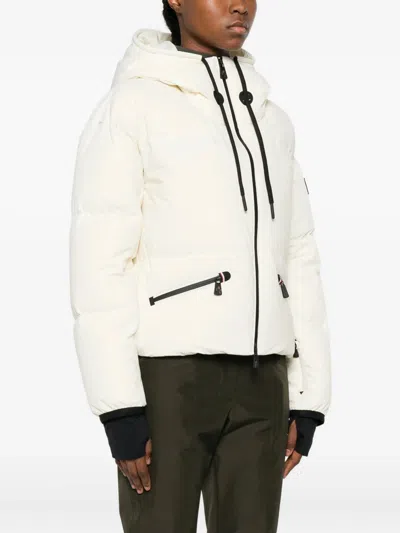 Moncler Grenoble Ski Jacket Allesaz With Hood In Nude