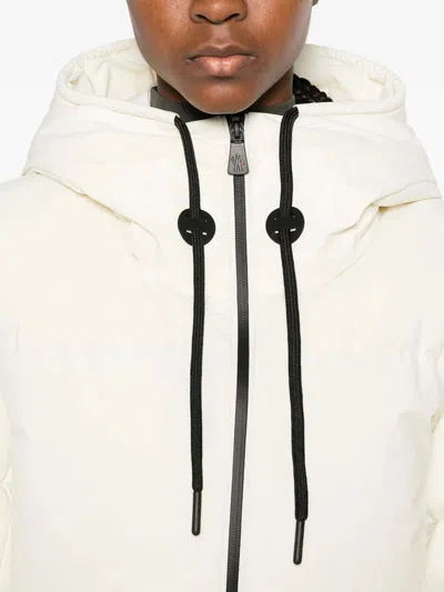 Moncler Grenoble Ski Jacket Allesaz With Hood In Nude