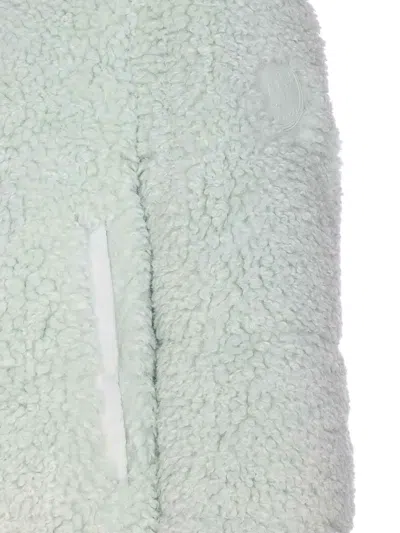 Save The Duck Kennie Water Repellent Faux Shearling Jacket In Blue