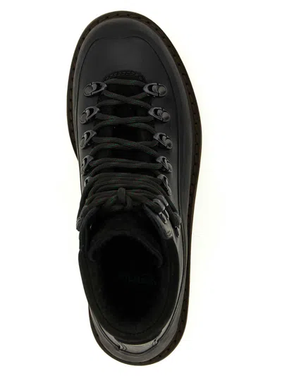 Diemme Roccia Vet Two Gum Ankle Boots In Black