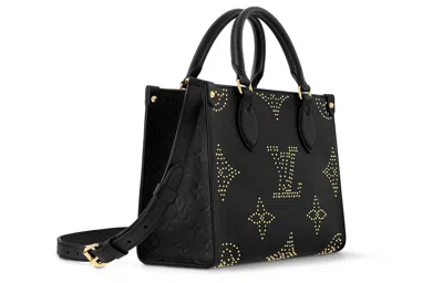 Pre-owned Louis Vuitton (wmns)  Onthego Pm Monogram Empreinte Tote Bag 'black'
