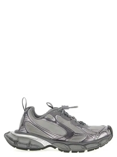 Balenciaga Men Grey Mesh And Polyurethane 3xl Sneakers In Gray