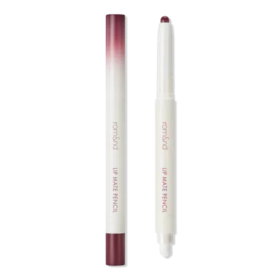 Rom&nd Lip Mate Pencil - 09 Plum Burgundy In Transparent