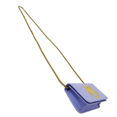 Pre-owned Gucci Purple Leather Shoulder Bag ()