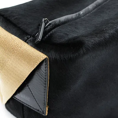 Uma Wang Textured Leather Shoulder Bag With Adjustable Strap