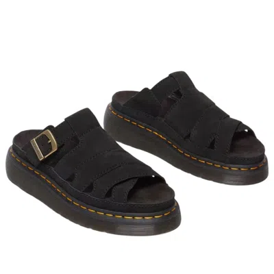 Dr. Martens Maxxy Slide Buttersoft Leather 'black'