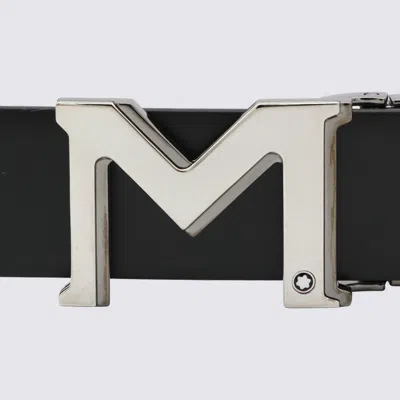 Montblanc Adjustable Length Belt Metal Buckle In Brown