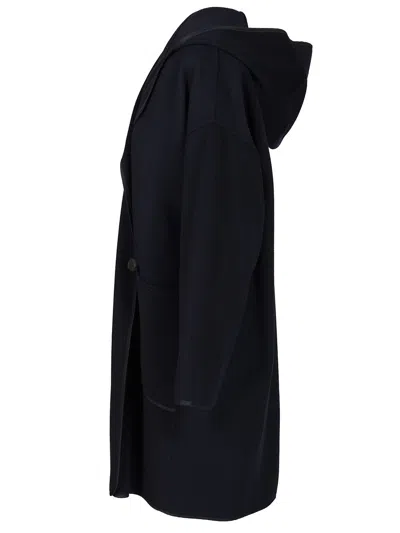 Weekend Max Mara Bergen Coat Coats Blue In Blue