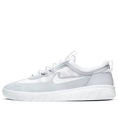Nike Nyjah Free 2 Sb 'sky Grey' In White