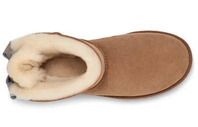 Ugg (wmns)  Mini Bailey Bow Plaid Ribbon In Brown