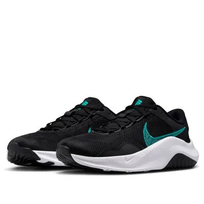 Nike Legend Essential 3 Next Nature 'black Clear Jade' In Multi