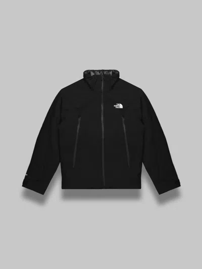 The North Face Mountain Range Hooded Down Jacket Nf0a88wdny R North Kx71 In Black