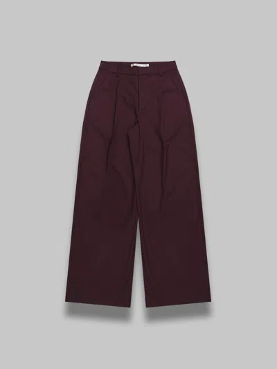 Gestuz Gz Paula Mw Pants In Burgundy