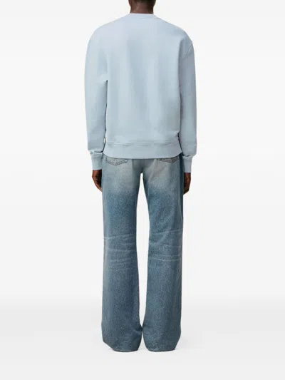 Ami Alexandre Mattiussi Ami Paris Ami Paris De Coeur Cotton Sweatshirt In Blue