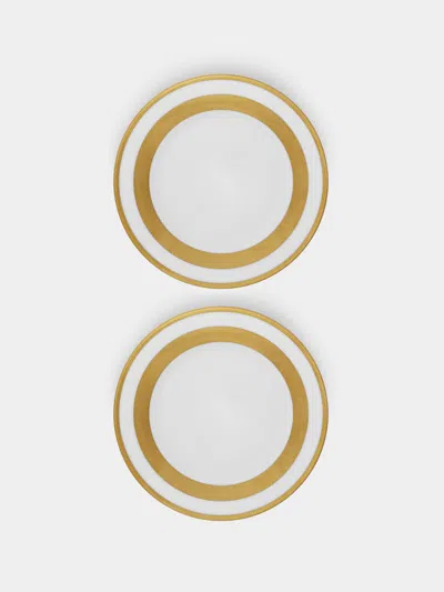 Robert Haviland & C Parlon William Porcelain Salad Plates - 8.5in/21.5cm (set Of 2) In White