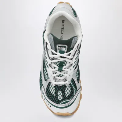 Bottega Veneta Biliard Silver Orbit Polyurethane Sneakers In Silver